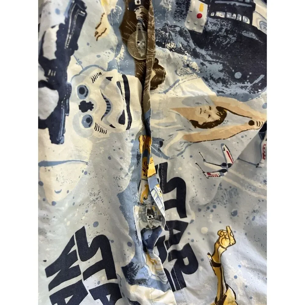 POTTERY BARN KIDS STARWARS: A NEW HOPE TWIN DUVET Cover 100% Cotton
